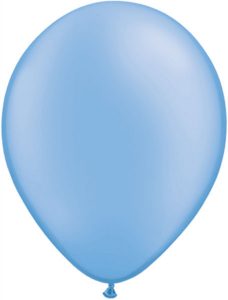 11" / 28cm 100ct / 100szt Solid Colour Latex Neon Blue Qualatex #78389