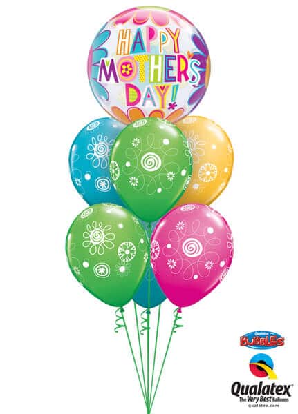 Bukiet 577 Mother's Day Big Flowers Qualatex #47601 48371-6
