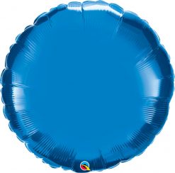 36″ / 91cm Solid Colour Round Sapphire Blue Qualatex #12679