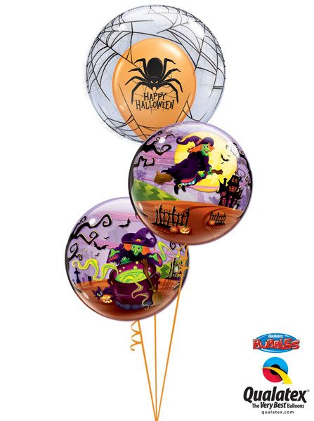 Bukiet 73 Deco Bubble Spider's Web Qualatex #17392 50544-2