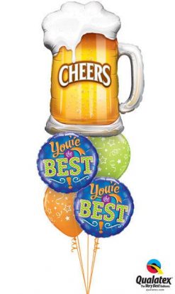 Bukiet 162 Cheers! Beer Mug Qualatex #23488 11833-2 87291-2