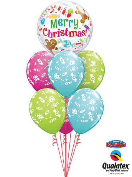 Bukiet 451 Christmas Candies & Treats Qualatex #43434 44781-6