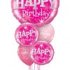 Bukiet 336 Birthday Pink Sparkle #43172 37913-2 17938-2