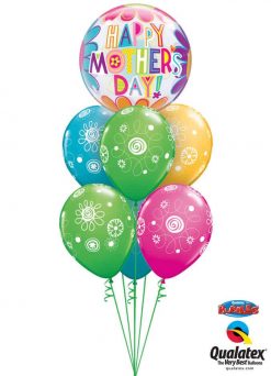 Bukiet 577 Mother's Day Big Flowers Qualatex #47601 48371-6