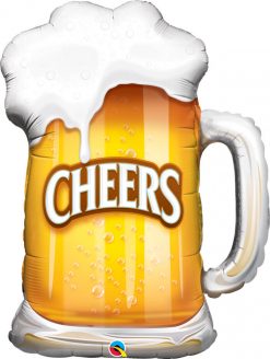 35" / 89cm Cheers! Beer Mug Qualatex #23488