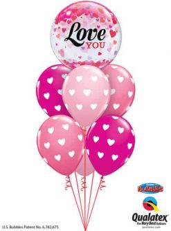 Bukiet 701 Bubbling Hearts Valentine #54604 27051-6