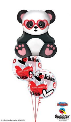 Bukiet 672 Valentine's Panda & Bubbles #54882 27539-2