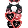 Bukiet 670 "Love You" Panda Bear #54882 54850-2 55247-2