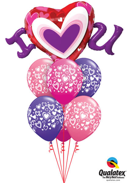 Bukiet 708 I (Heart) U Valentine #54894 40317-6