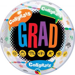 22" / 56cm Happy Graduation - Congrats Grad Qualatex #55800