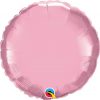18″ / 46cm Solid Colour Round Pearl Pink Qualatex #60678