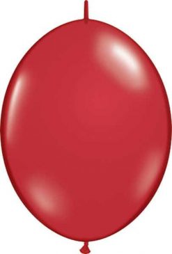 12" / 30cm Ruby Red Qualatex Quick Link #65247-1