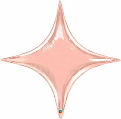 40" / 101cm Starpoint Rose Gold Qualatex #57852