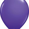 11" / 28cm 6szt Round Purple Violet Qualatex #47356