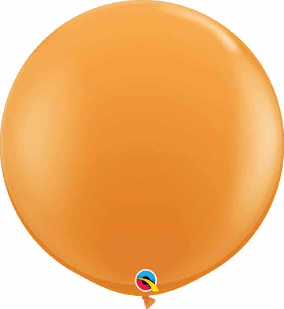 3' 91cm Standard Orange Qualatex #42736-1