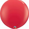 3' 91cm Standard Red Qualatex #42554-1