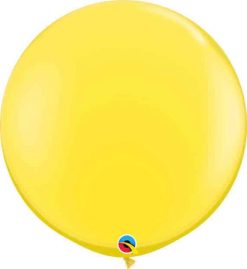 3' 91cm Standard Yellow Qualatex #42690-1