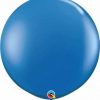 3' 91cm Transparent Sapphire Blue Qualatex #42876-1