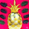 44″ / 111cm Golden Pineapple Qualatex #57362