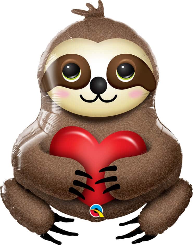 39″ / 99cm Adorable Sloth Qualatex #98701