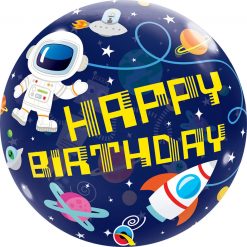 22" / 56cm Birthday Outer Space Qualatex #13079