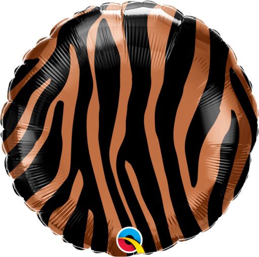 18" / 46cm Tiger Stripes Pattern Qualatex #13334