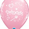 11" / 28cm 6szt Princess Pink Qualatex #17938