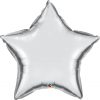 36″ / 91cm Solid Colour Star Silver Qualatex #22376