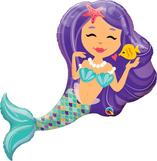 38″ / 96cm Enchanting Mermaid Qualatex #57815