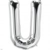 34" / 86cm Silver Letter U North Star Balloons #58978