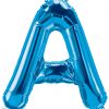 34" / 86cm Blue Letter A North Star Balloons #59229