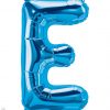 34" / 86cm Blue Letter E North Star Balloons #59237