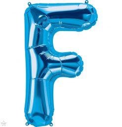 34" / 86cm Blue Letter F North Star Balloons #59239