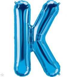 34" / 86cm Blue Letter K North Star Balloons #59249