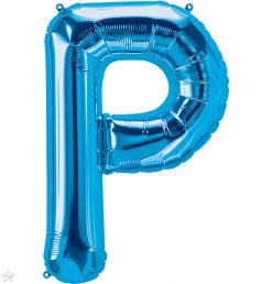 34" / 86cm Blue Letter P North Star Balloons #59259