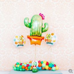 18″ / 46cm Birthday Party Cactus Qualatex #78664