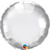 18" / 46cm Round Chrome® Silver Qualatex #89982