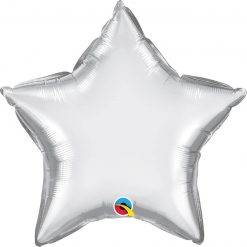 Balony Foliowe Gwiazdy Chrome
