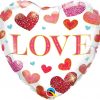 18″ / 46cm Love Jewel Hearts Qualatex #97185