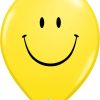 16″ / 41cm Smile Face Yellow Qualatex #39299-1
