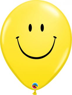 16″ / 41cm Smile Face Yellow Qualatex #39299-1