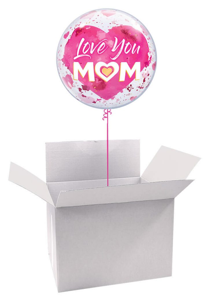22″ / 56cm Poczta Balonowa Dla Mamy Classic z Balonem Bubbles #Bubbles Classic Dla Mamy