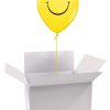 11" / 28cm Poczta Balonowa Classic Uśmiech z Balonem Lateksowym