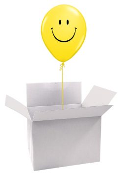 11" / 28cm Poczta Balonowa Classic Uśmiech z Balonem Lateksowym