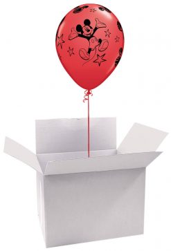 12" / 30cm Poczta Balonowa Classic Disney Mickey/Minnie z Balonem Lateksowym