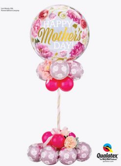 Bukiet 916 Mother's Day Spring Blossom Centerpiece Qualatex #82541 85640-8 25572-8