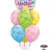 Bukiet 907 Mother's Day Butterflies Qualatex #55581 38428-6