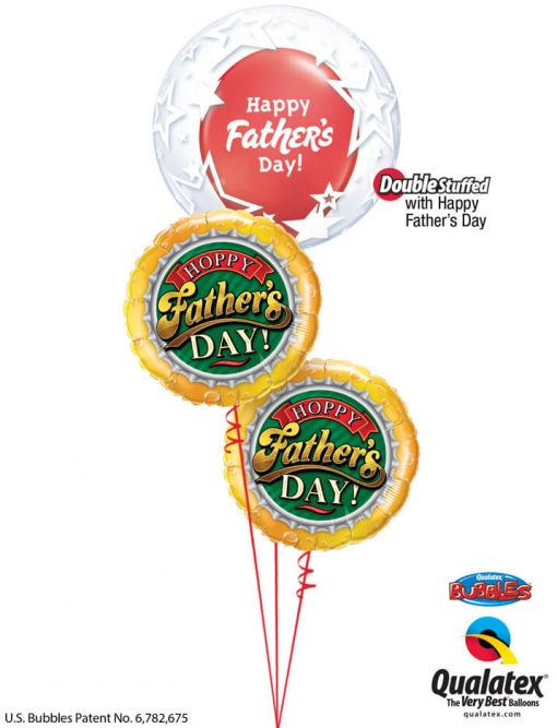 Bukiet 996 Father's Day Superstar Bubble Qualatex #42671 82297-2 24362-1