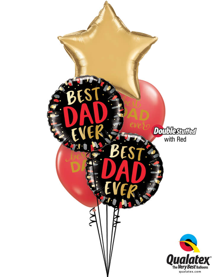 Bukiet 993 What's a Dad? You! Qualatex #89657 98428-2 11238-2 43790-2