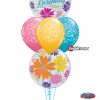 Bukiet 1032 Butterfly Birthday Bouquet Qualatex #49087-2 22396-3 43791-1 43799-1 43748-1